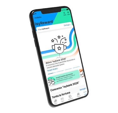 Schermata App isybank isyReward