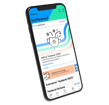 schermata App premi isyReward